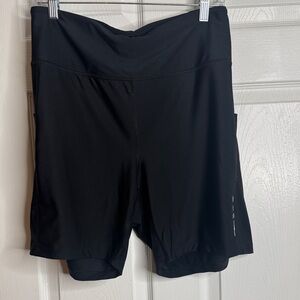 Peloton Black Women's Bike Shorts with Pocket